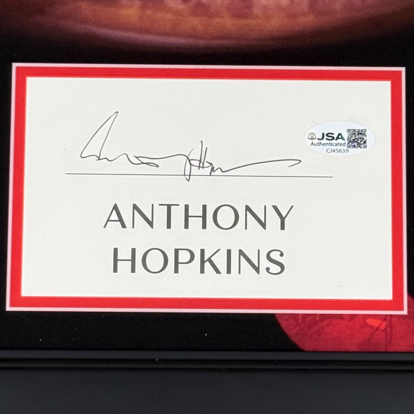 Anthony Hopkins Autographed Silence Of The Lambs Dr. Hannibal Lecter 14x18 Deluxe Framed Collage - JSA