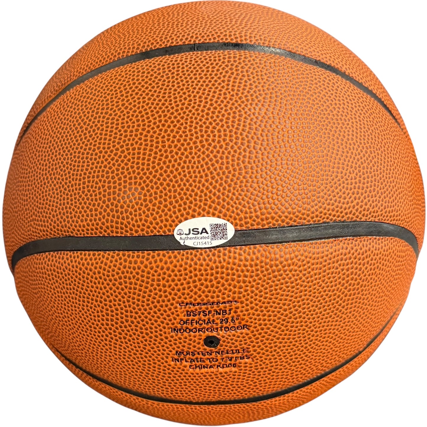 Antoine Walker Autographed Kentucky Wildcats Logo Basketball w/ 96 Champs - JSA