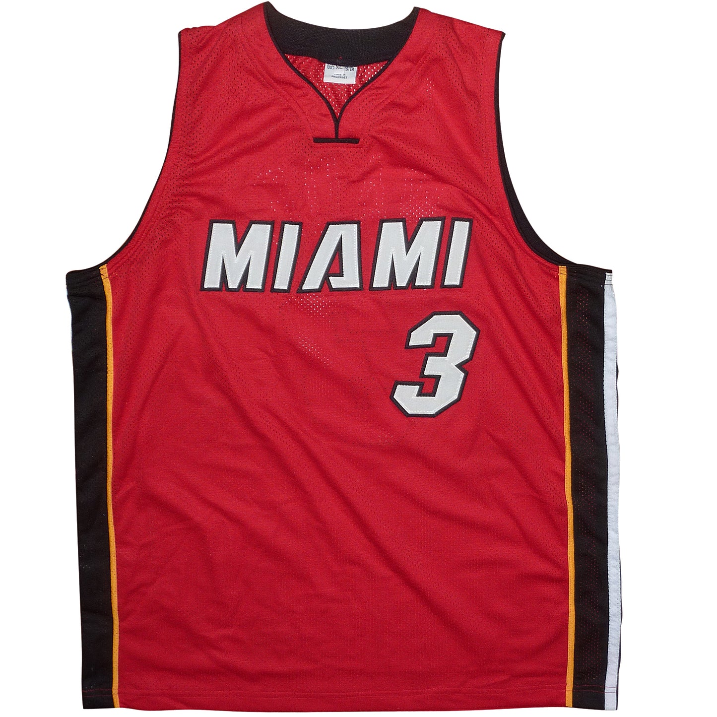 Dwyane Wade Autographed Miami (Red #3) Custom Jersey - PSA