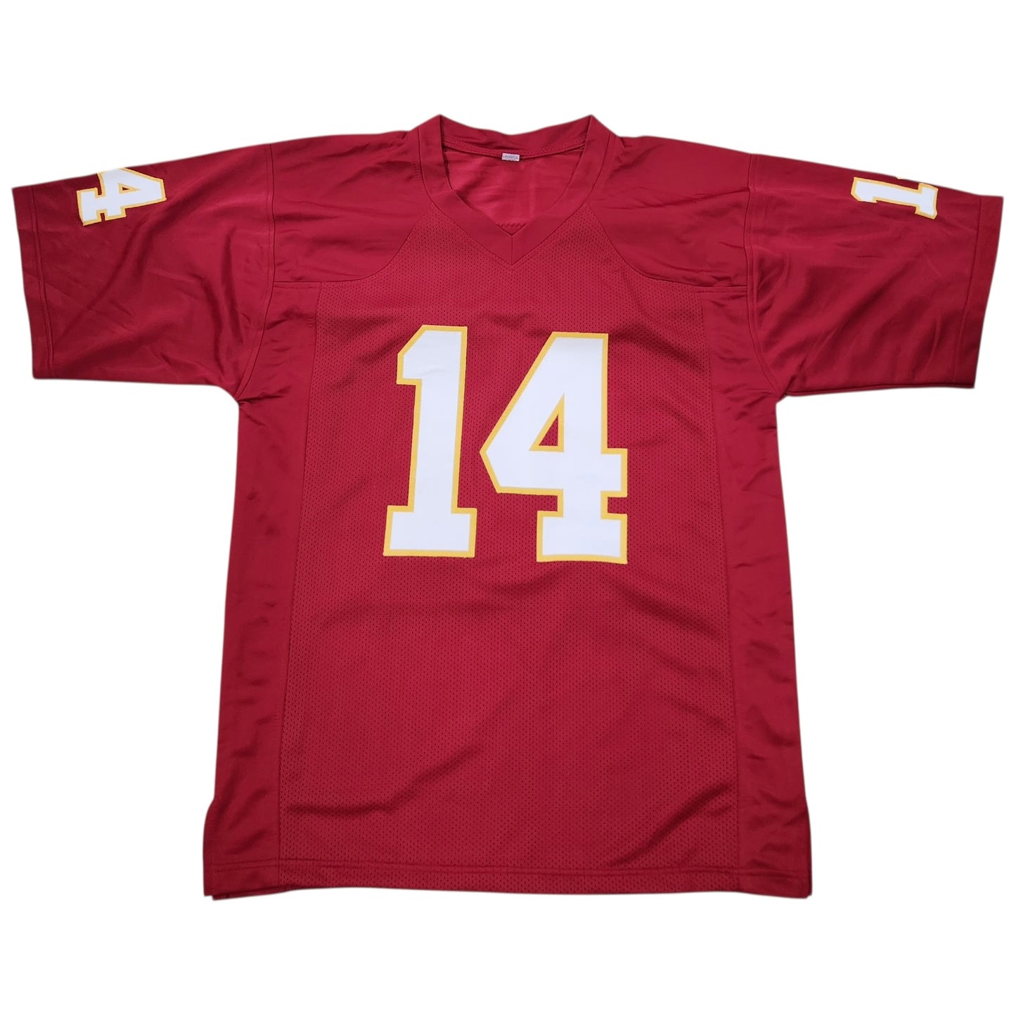 Brad Johnson Autographed Florida State (Garnet #14) Custom Jersey w/ Go Noles!- JSA