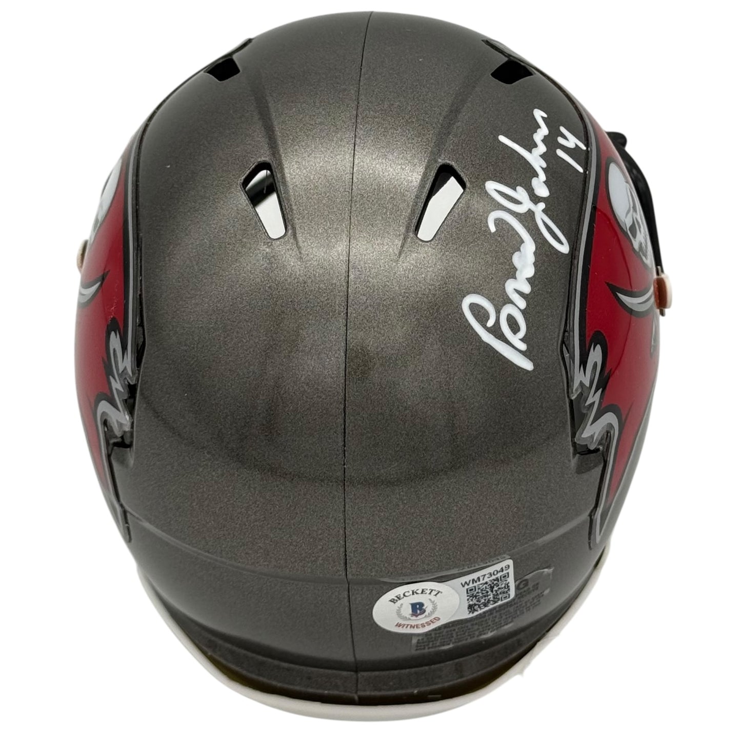 Brad Johnson Autographed Tampa Bay Buccaneers Mini Helmet - JSA
