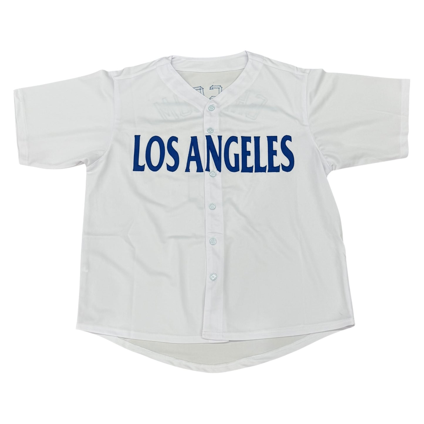 Marquis Grissom Autographed Los Angeles (White #9) Custom Jersey - JSA