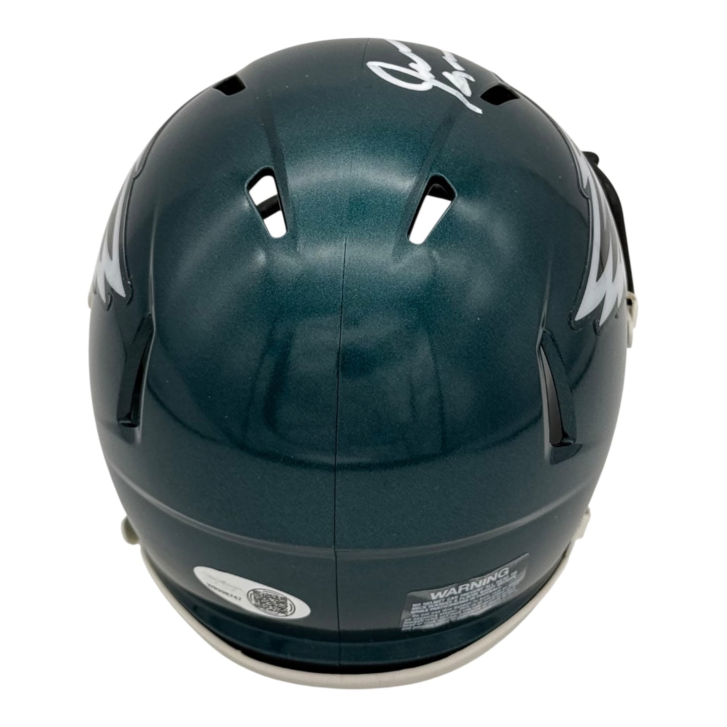 Jevon Kearse Autographed Philadelphia Eagles (Speed) Mini Helmet - JSA