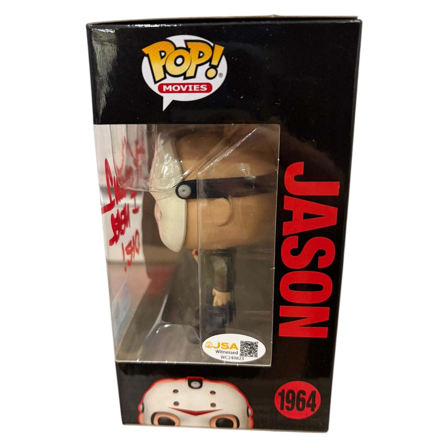 Ari Lehman Autographed Friday the 13th Funko Pop! Jason with Ax 1964 - JSA