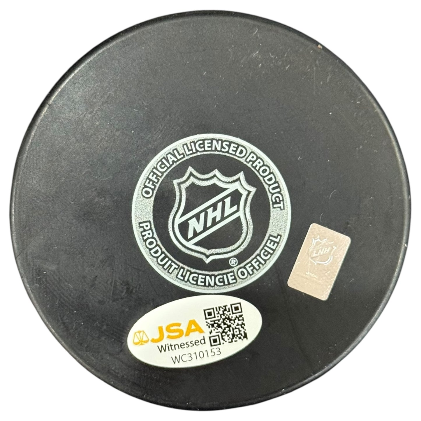 Sergei Bobrovsky Autographed Columbus Blue Jackets Hockey Puck - JSA