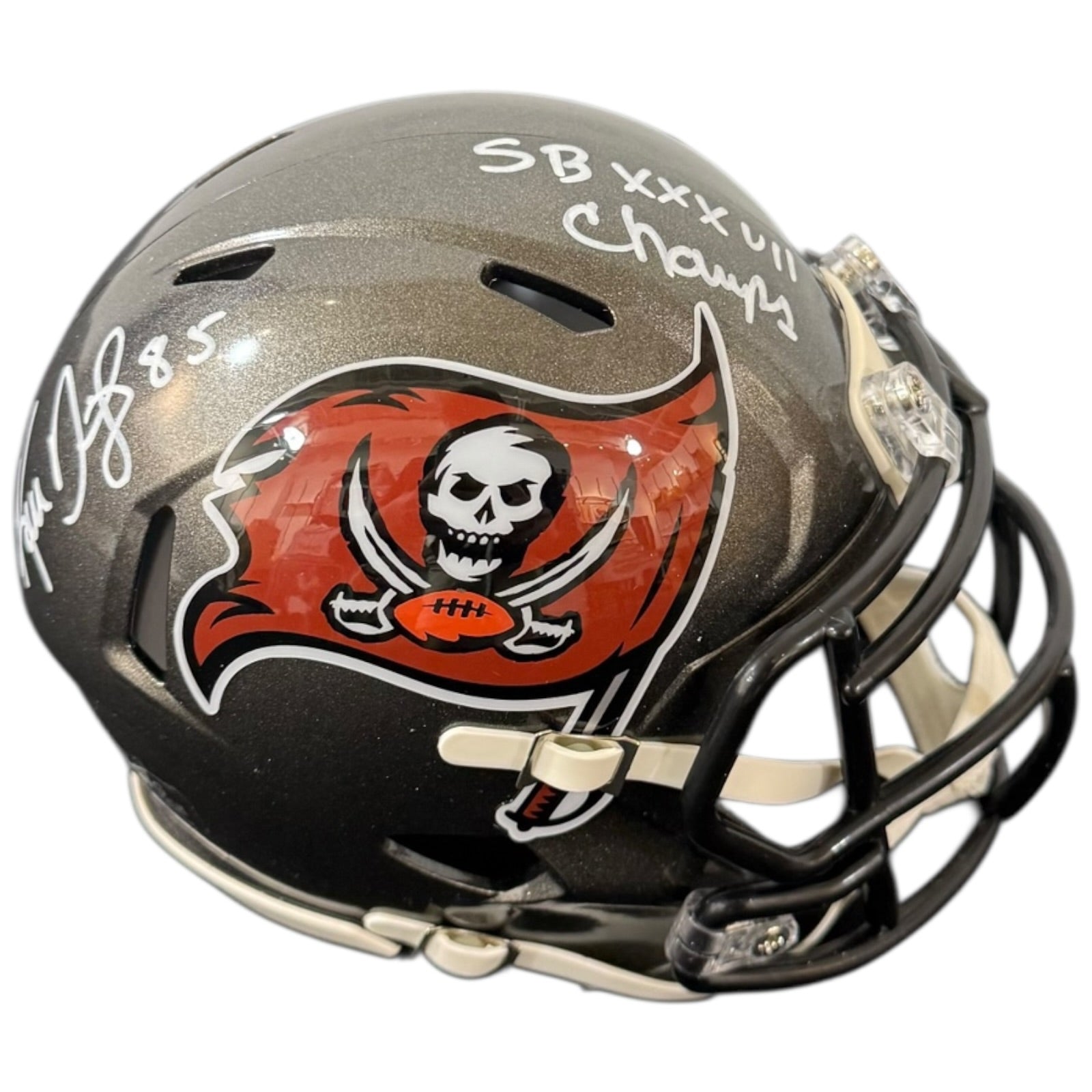 Ken Dilger Autographed Tampa Bay Buccaneers Mini Helmet w/