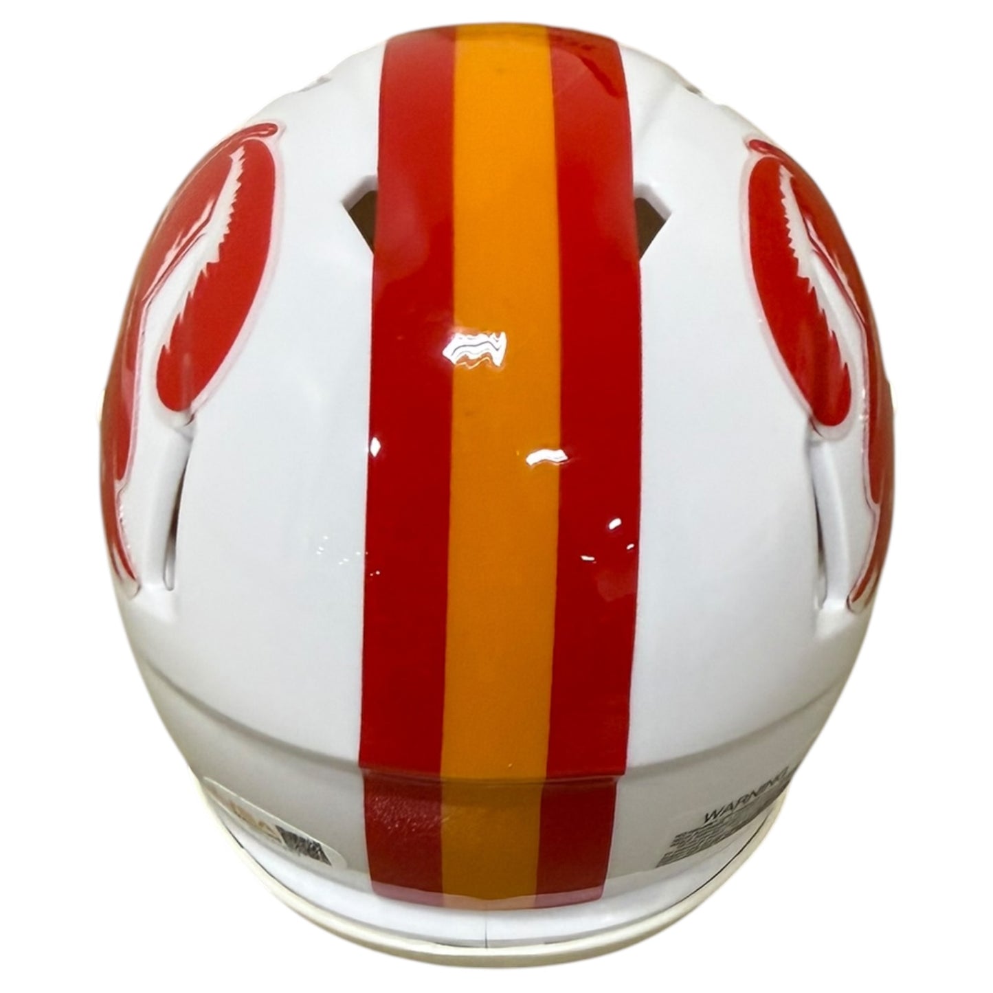 Brad Culpepper Autographed Tampa Bay Buccaneers (Throwback Creamsicle) Mini Helmet - JSA
