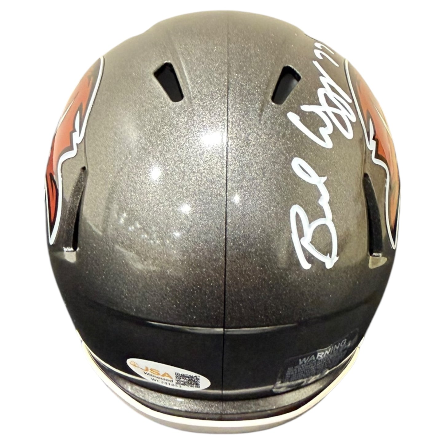 Brad Culpepper Autographed Tampa Bay Buccaneers Mini Helmet - JSA