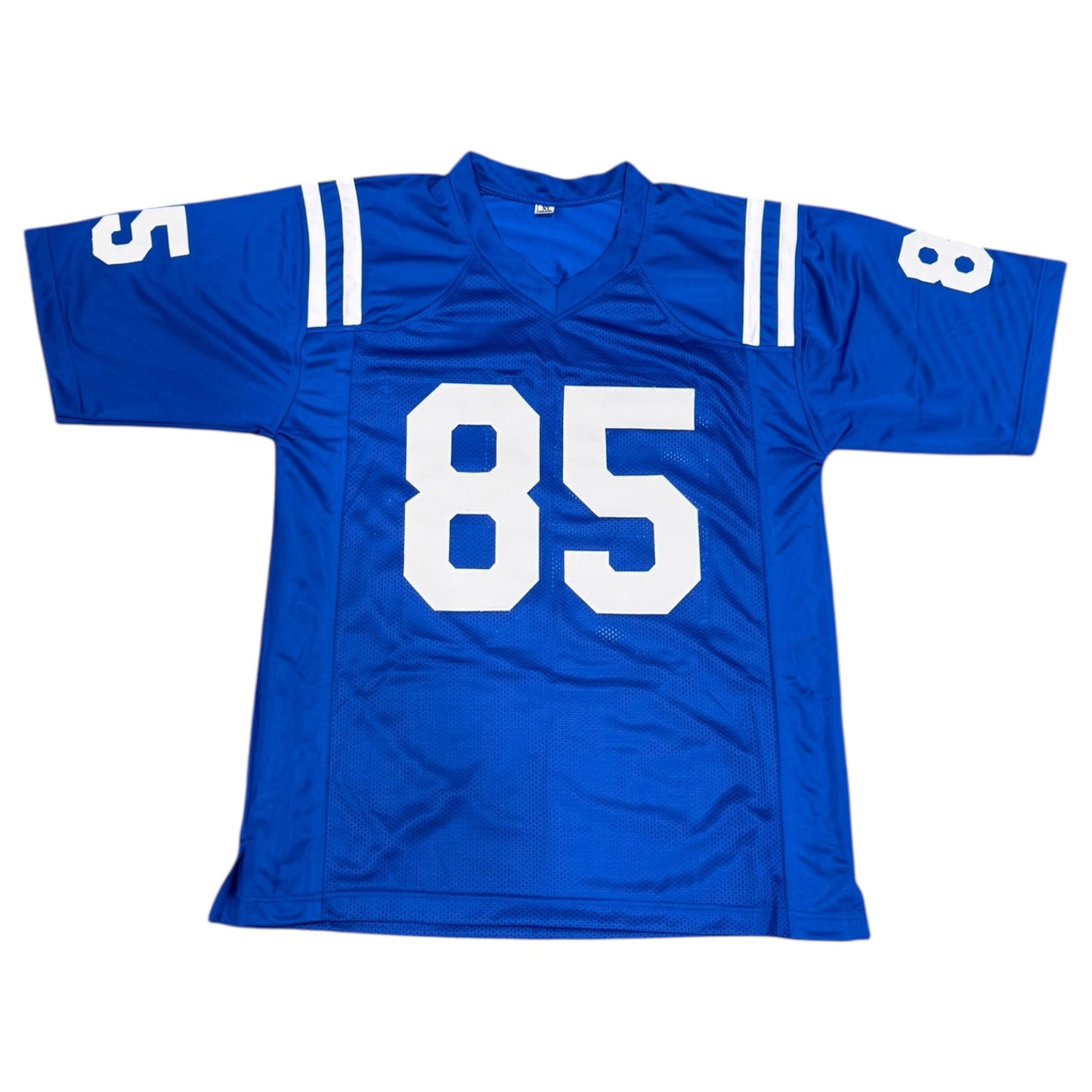 Ken Dilger Autographed Indianapolis (Blue #85) Custom Stitched Jersey - JSA