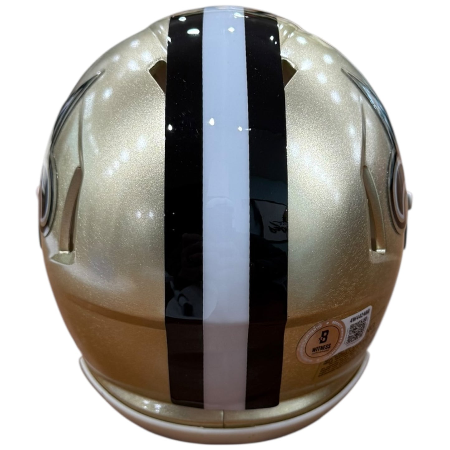 Jeremy Shockey Autographed New Orleans Saints (SPEED) Mini Helmet - Beckett