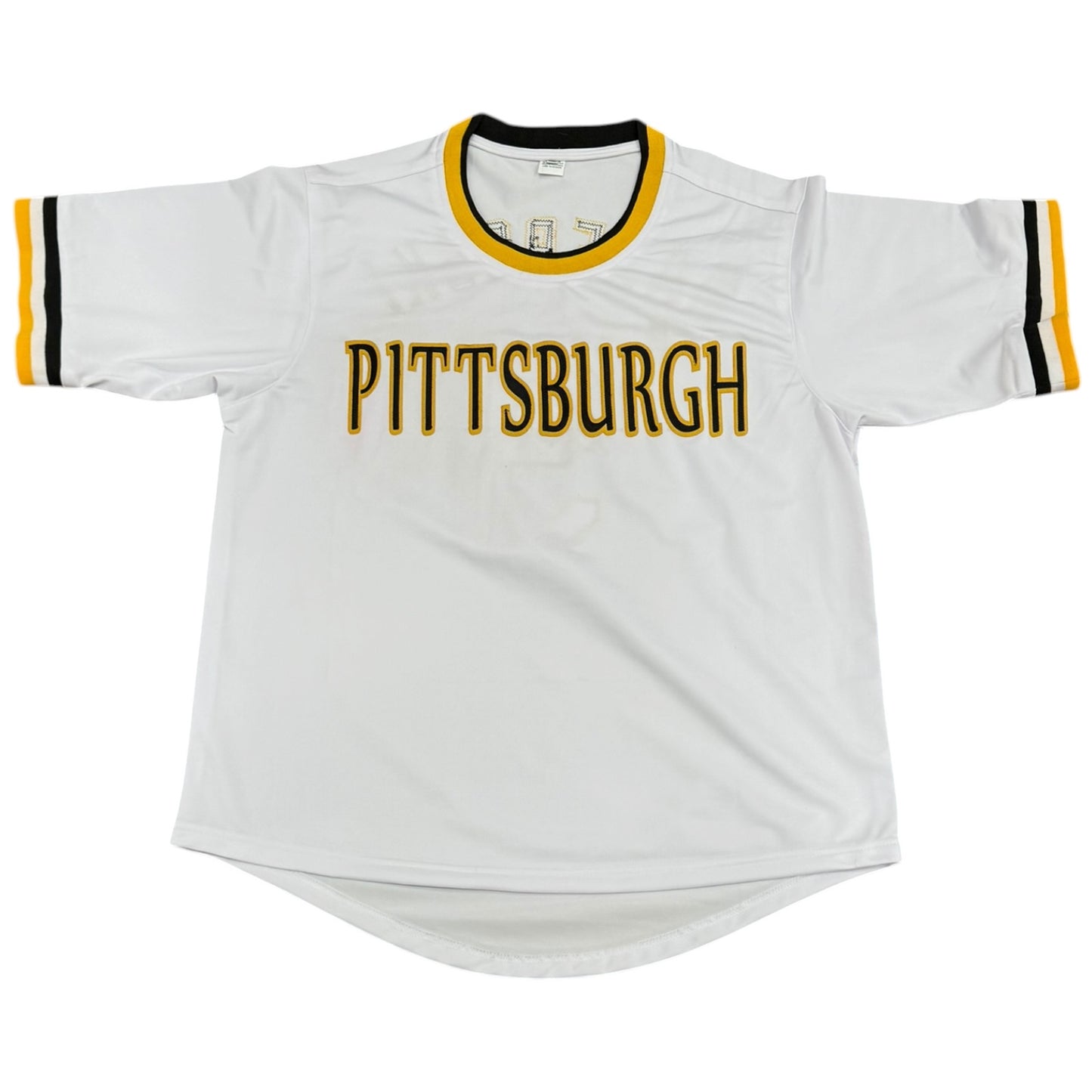 Bill Mazeroski Autographed Pittsburgh (White #9) Custom Jersey w/ "HOF 01" - JSA