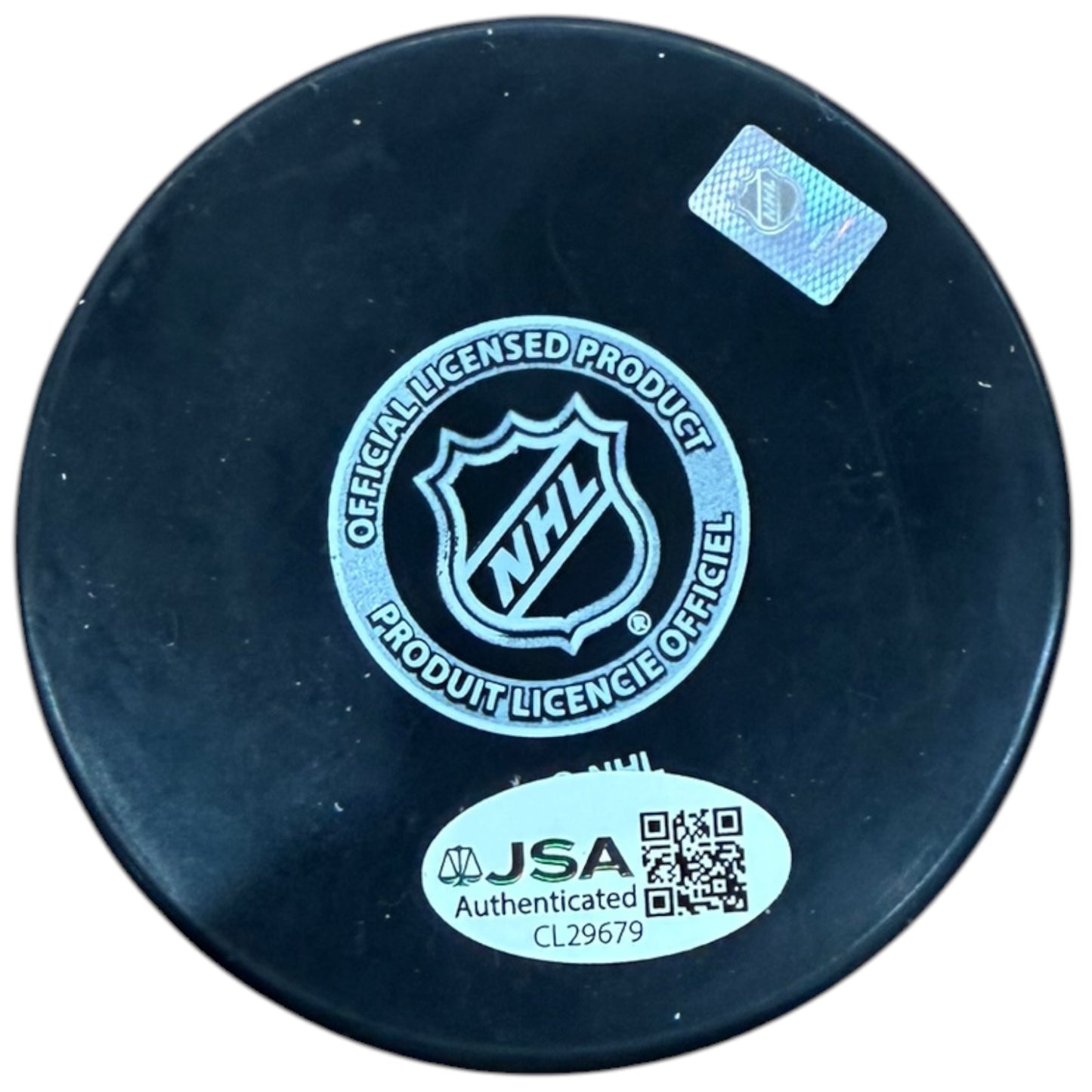 Ed Westfall Autographed New York Islanders Hockey Puck - JSA