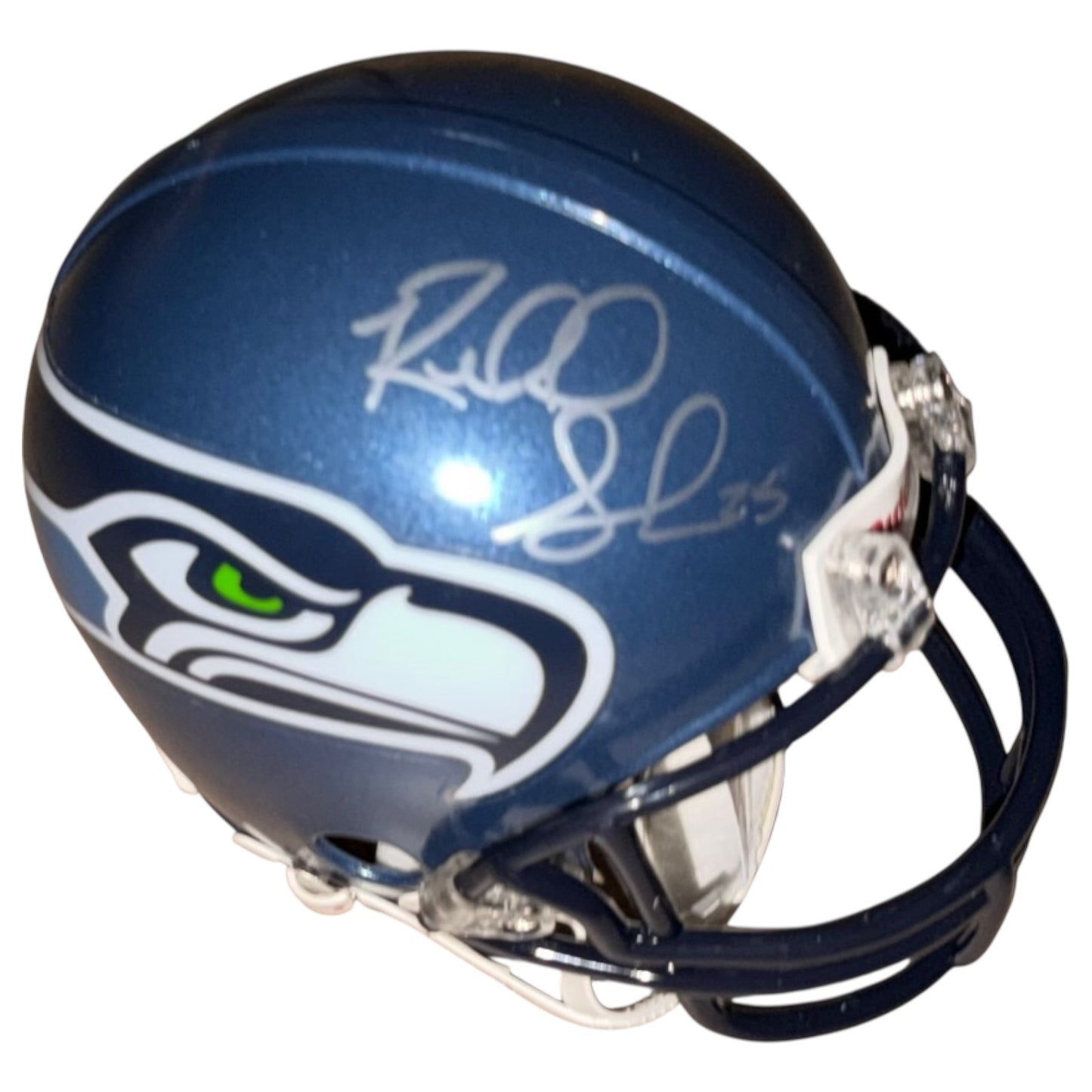 Richard Sherman Autographed Seattle Seahawks Mini Helmet - JSA