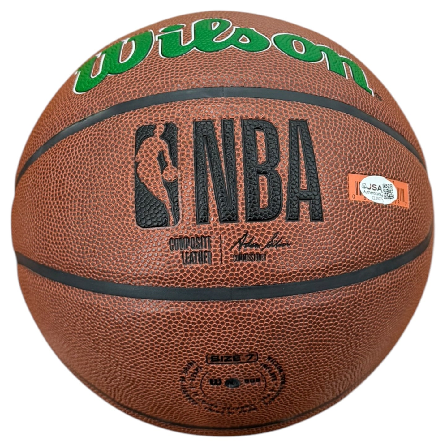 Kendrick Perkins Autographed Boston Celtics Logo Basketball w/ "2008 Champs" - JSA