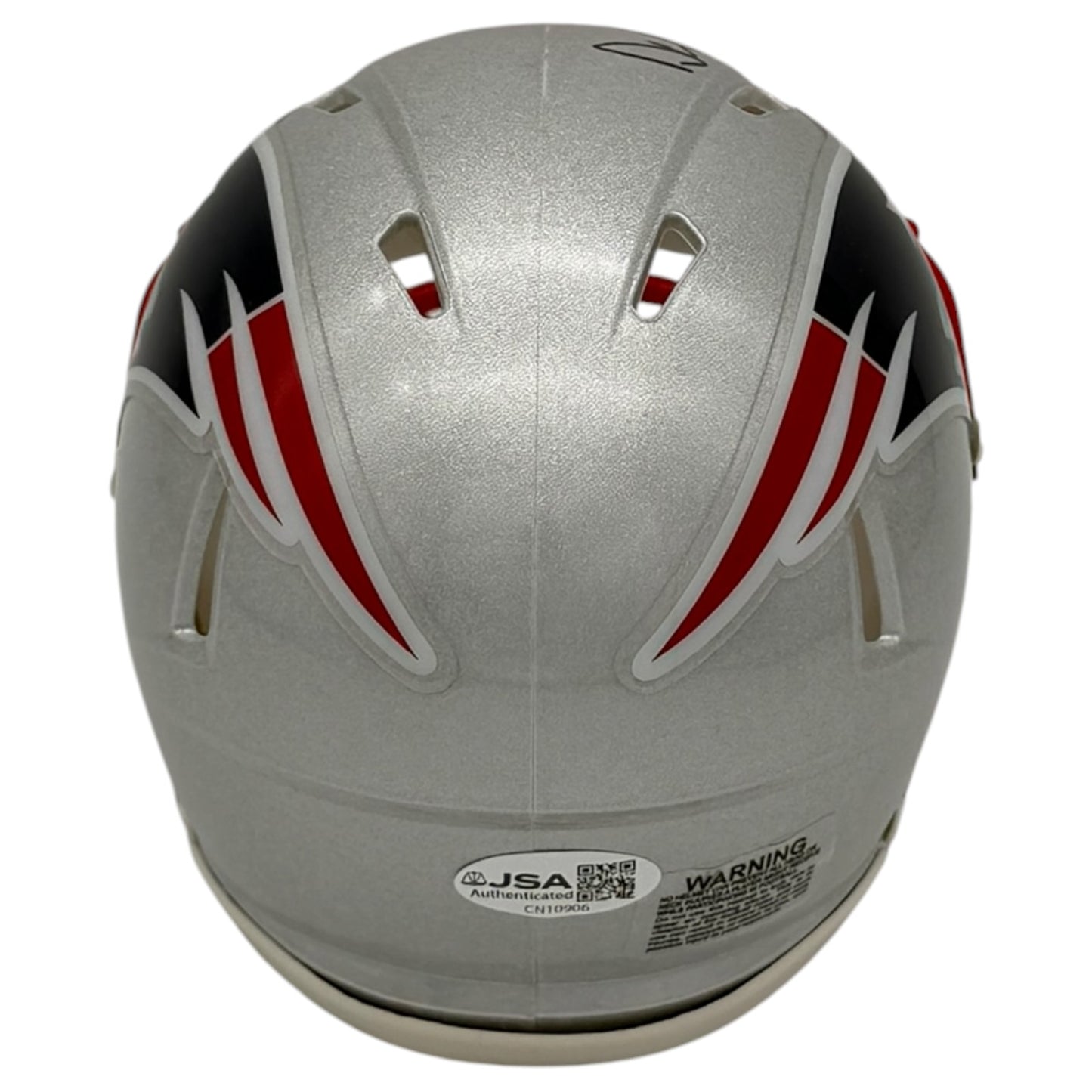 Drew Bledsoe Autographed New England Patriots (SPEED) Mini Helmet - JSA