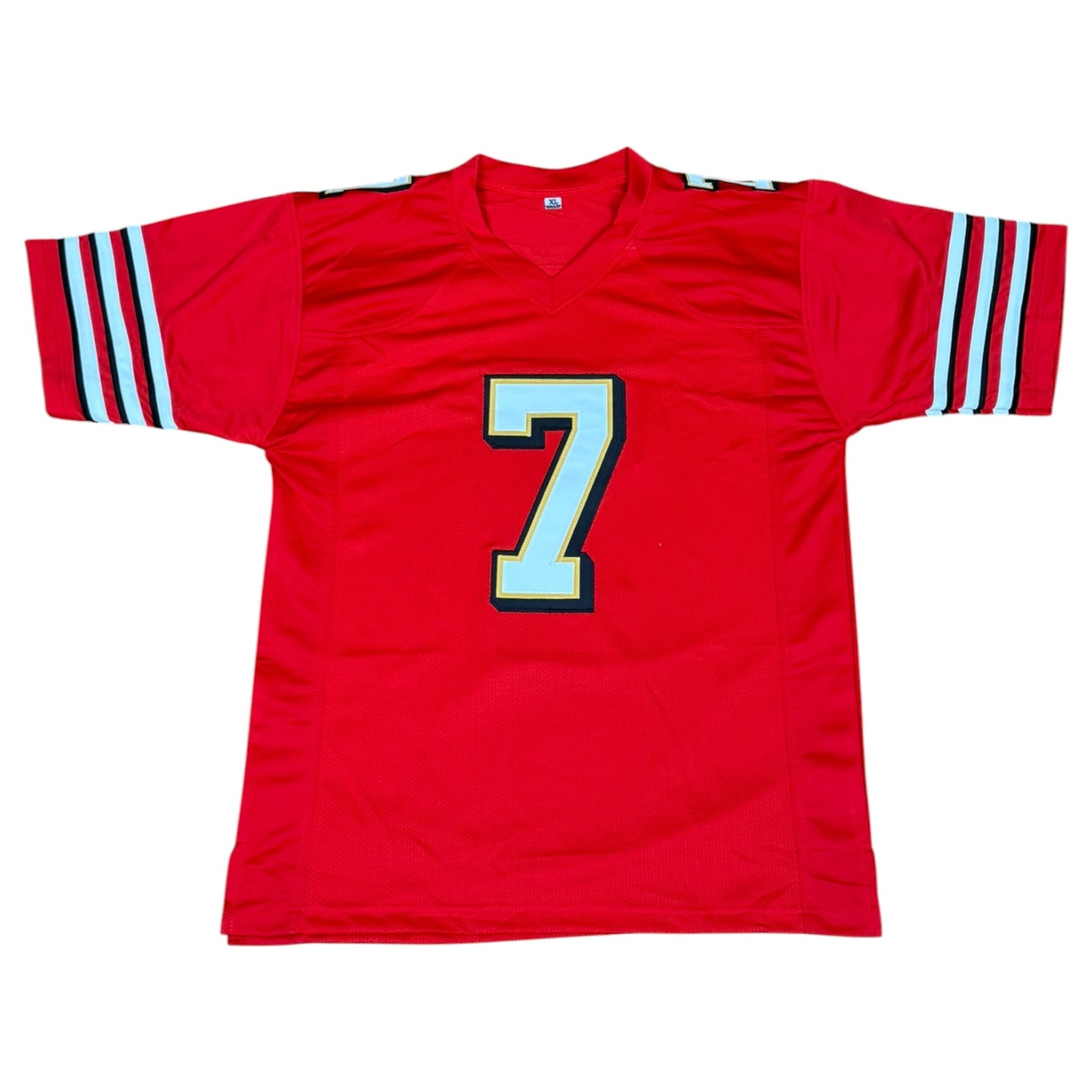 Ken Dorsey Autographed San Francisco (Red #7) Custom Stitched Jersey - JSA