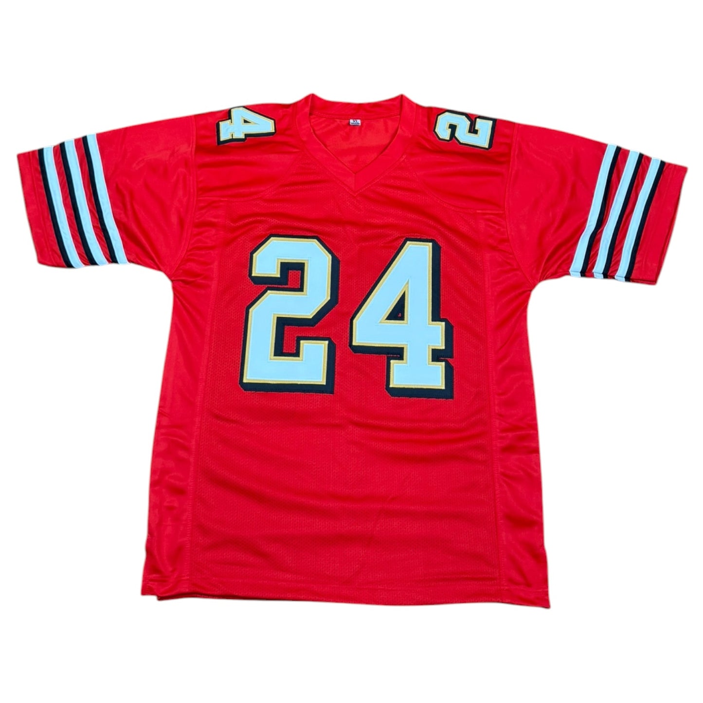 Mike Rumph Autographed San Francisco (Red #24) Custom Stitched Jersey - JSA