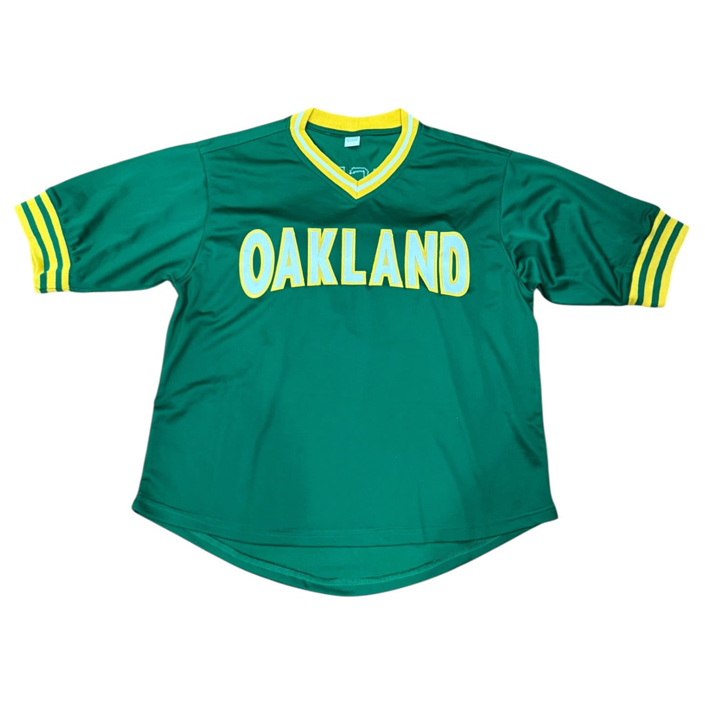 Rollie Fingers Autographed Oakland (Green #34) Custom Jersey - JSA