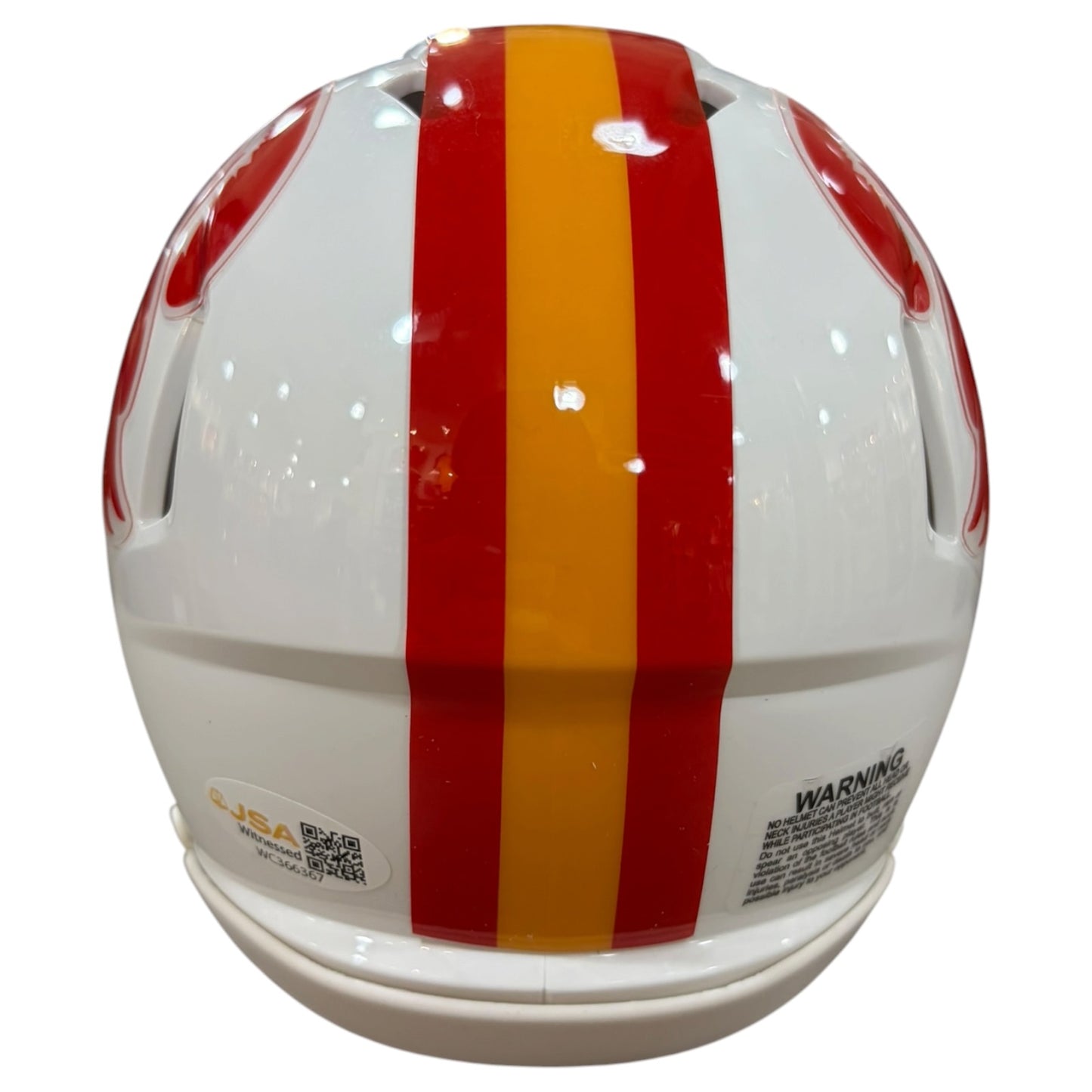 Michael Pittman Autographed Tampa Bay Buccaneers (Creamsicle Throwback) Mini Helmet - JSA