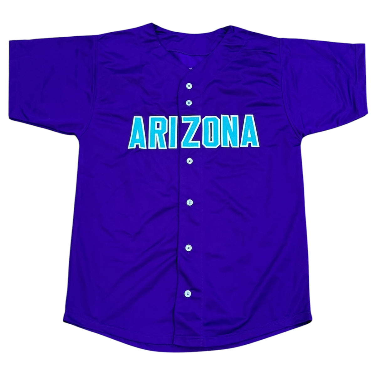Matt Williams Autographed Arizona (Purple #9) Custom Stitched Jersey - JSA
