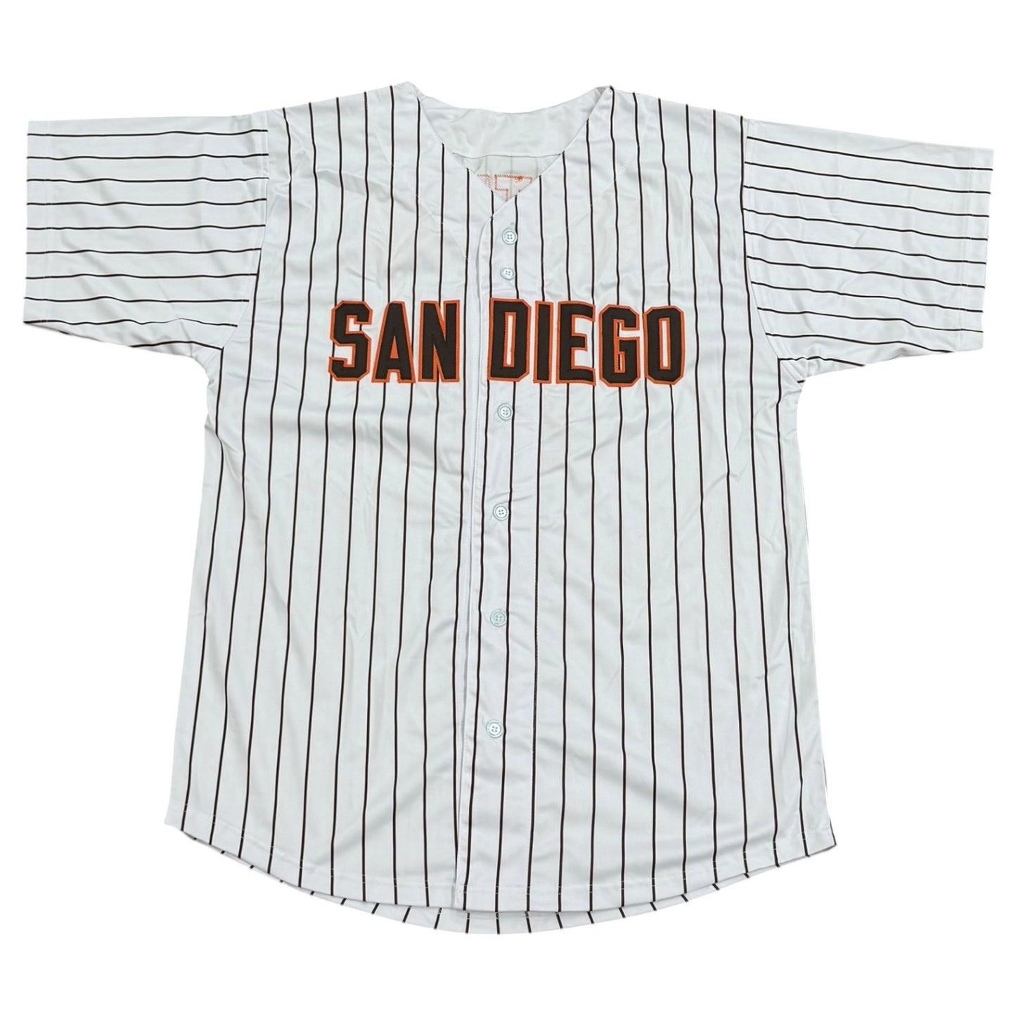 Benito Santiago Autographed San Diego (Pinstripe #9) Custom Stitched Jersey - JSA