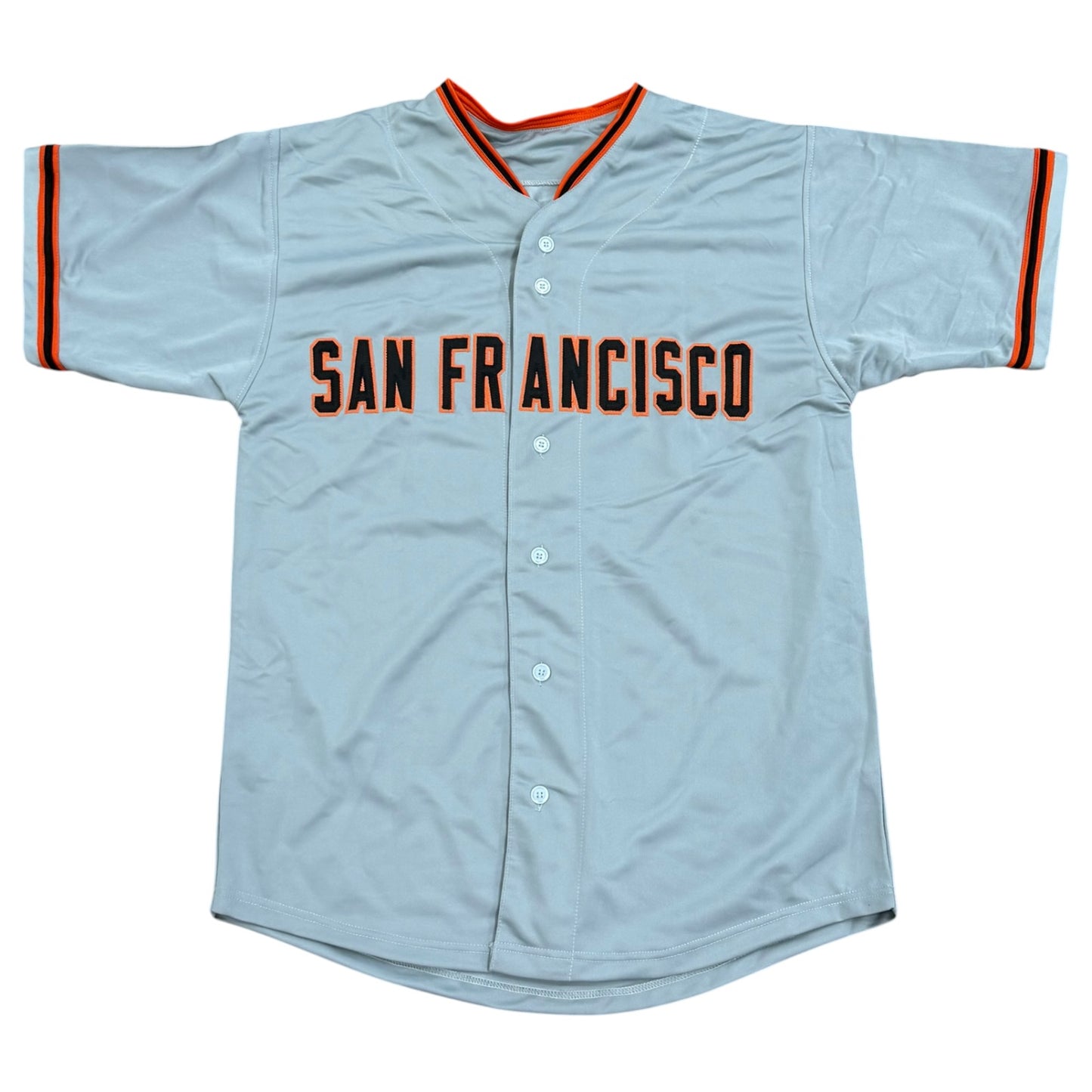 Benito Santiago Autographed San Francisco (Grey #33) Custom Stitched Jersey - JSA