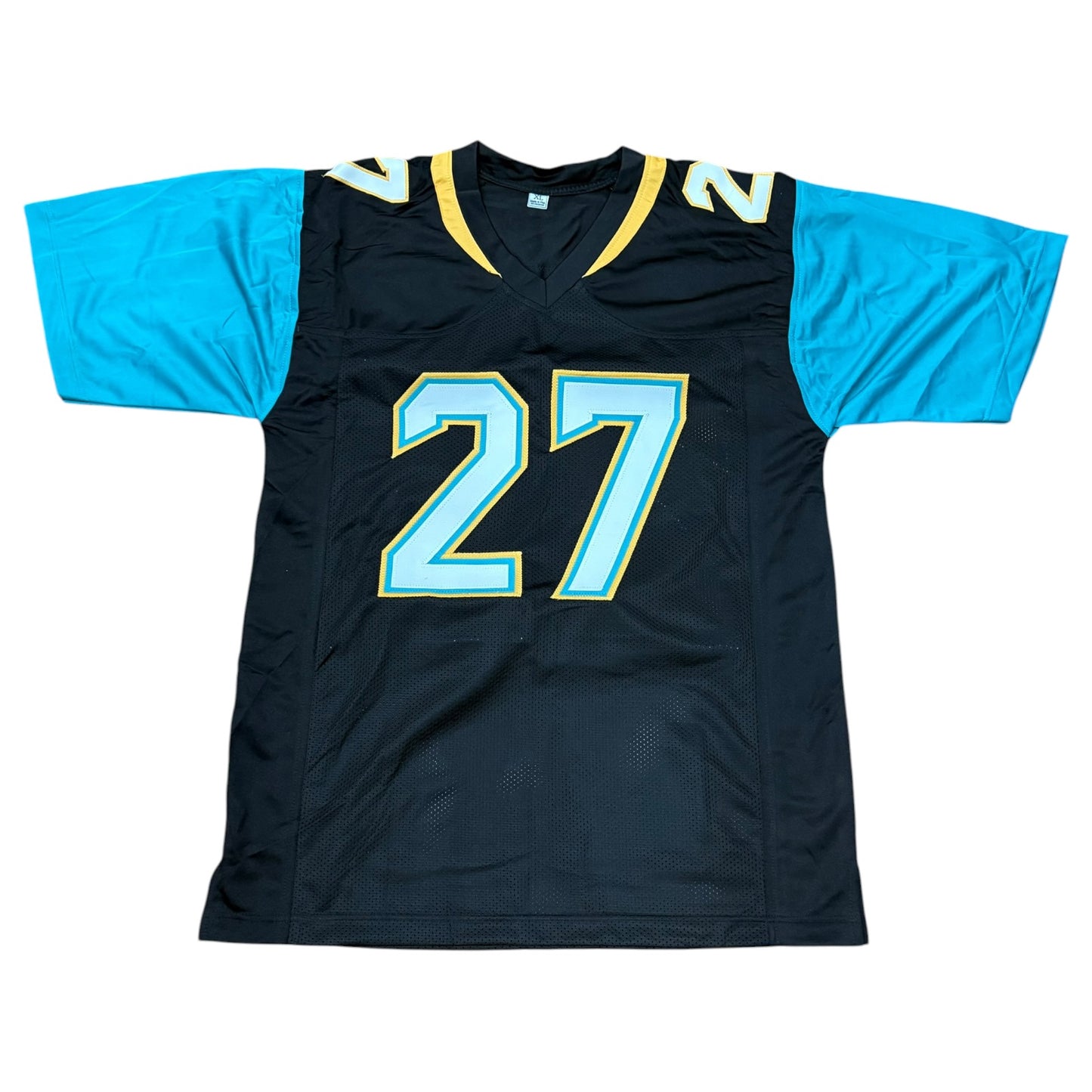 Leonard Fournette Autographed Jacksonville (Black #27) Custom Stitched Jersey - JSA