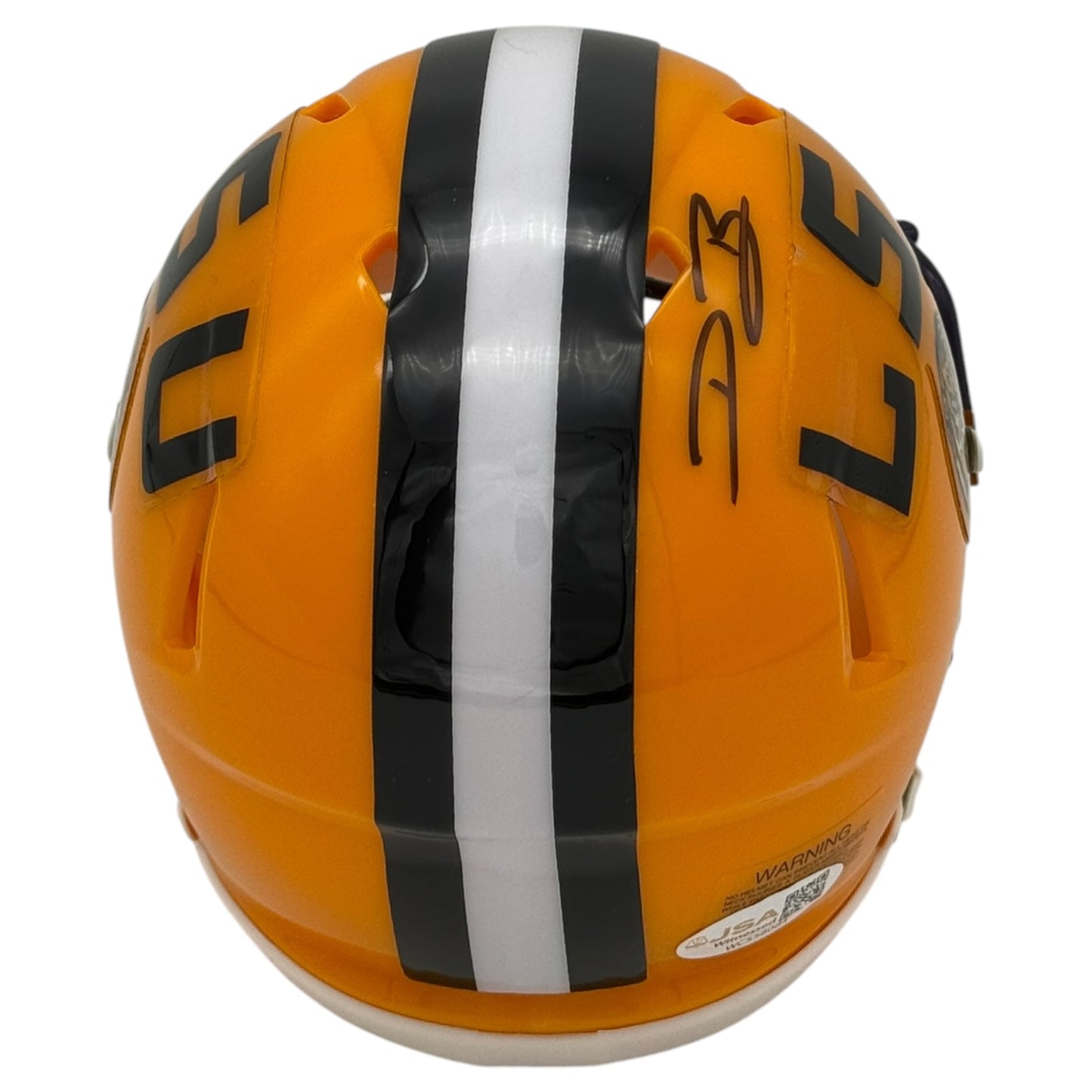 Dwayne Bowe Autographed Louisiana State University LSU Tigers Mini Helmet - JSA