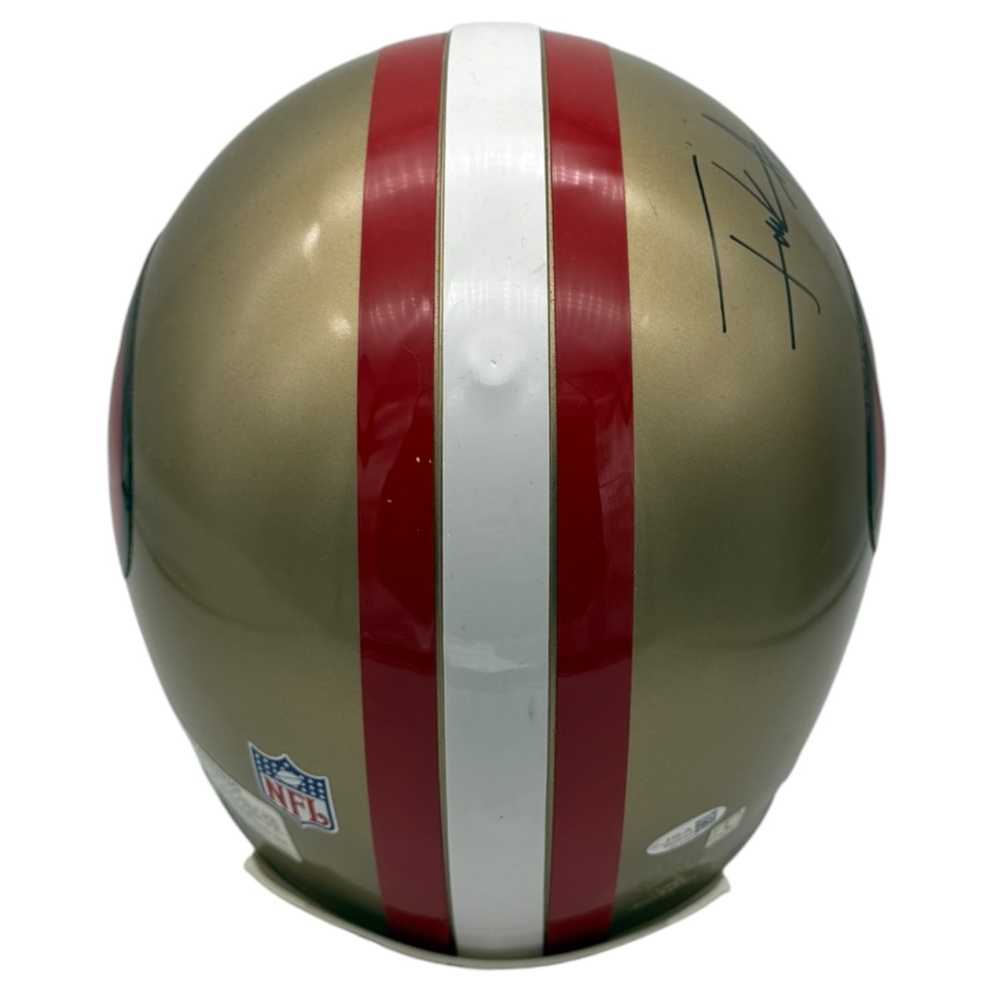 Frank Gore Autographed San Francisco 49ers Full Size Authentic Proline Helmet - JSA