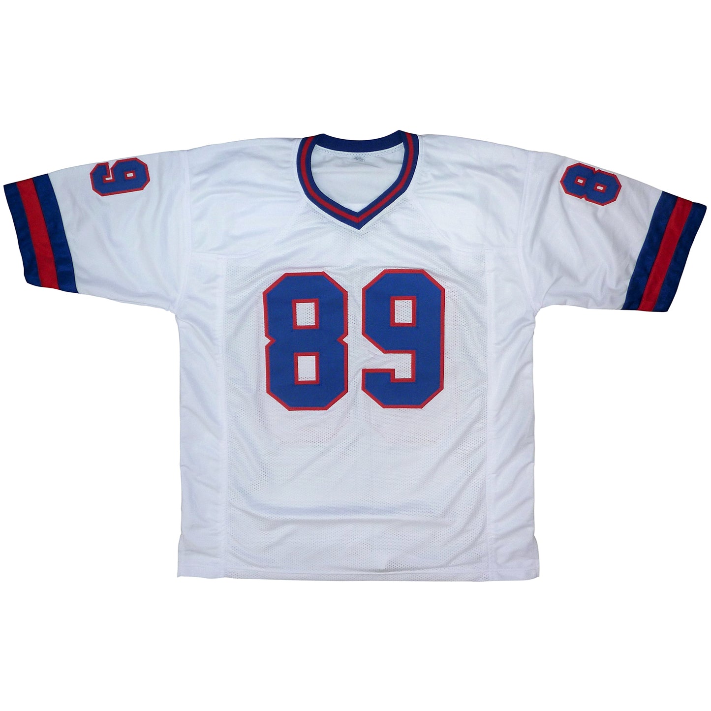 Mark Bavaro Autographed New York Giants (White #89) Custom Jersey - JSA