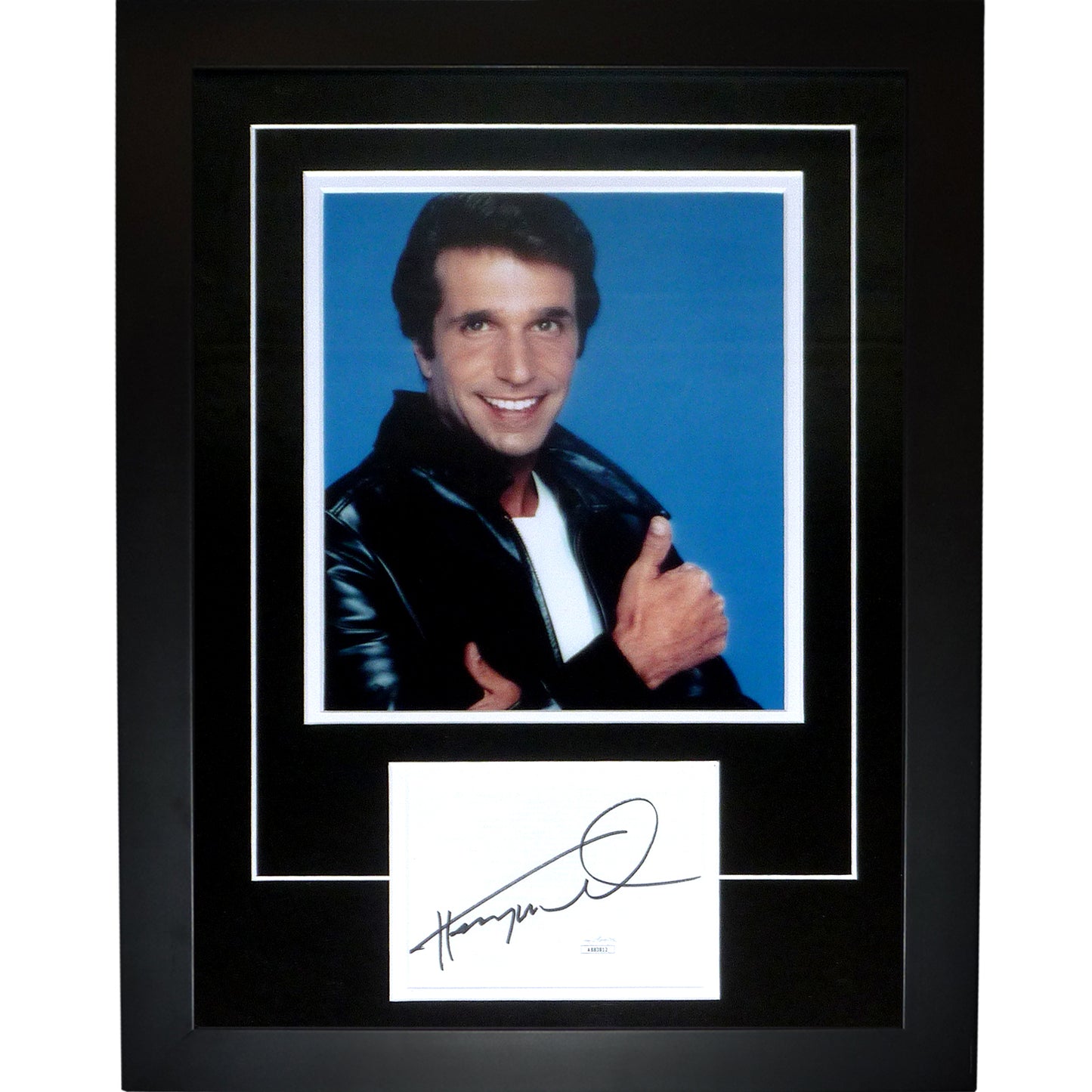 Henry Winkler Autographed Happy Days Signature Series Frame - JSA