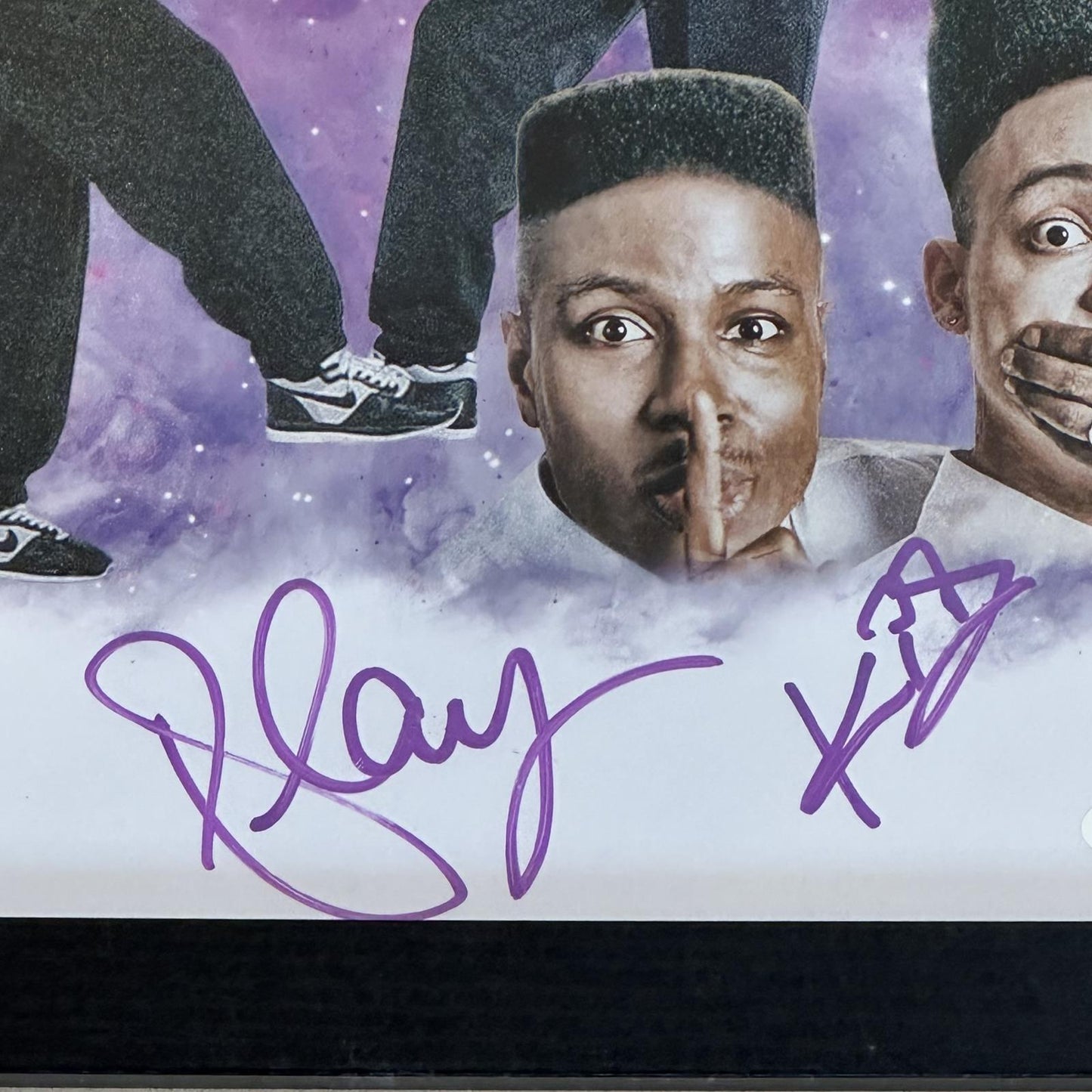 Kid 'N Play Autographed Collage Framed 11x14 Photo - JSA
