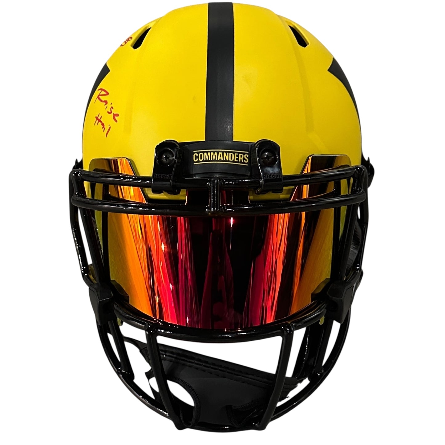 Brian Robinson Jr. Autographed Washington Commanders Riddell Rave Replica Helmet - JSA
