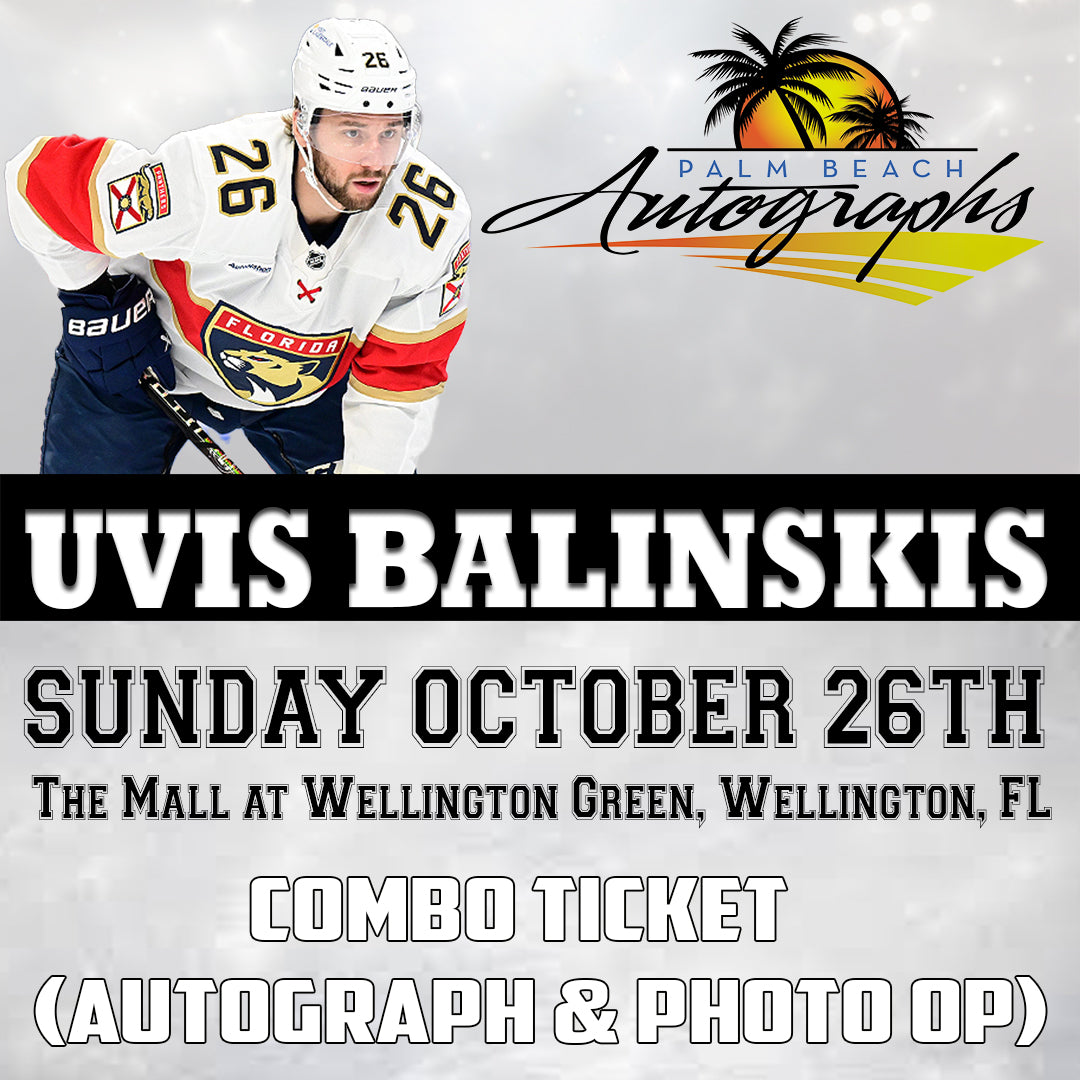 UVIS BALINSKIS AUTOGRAPH EVENT - Wellington (The Mall at Wellington Green) In-Store Public Signing - October 26th, 2025
