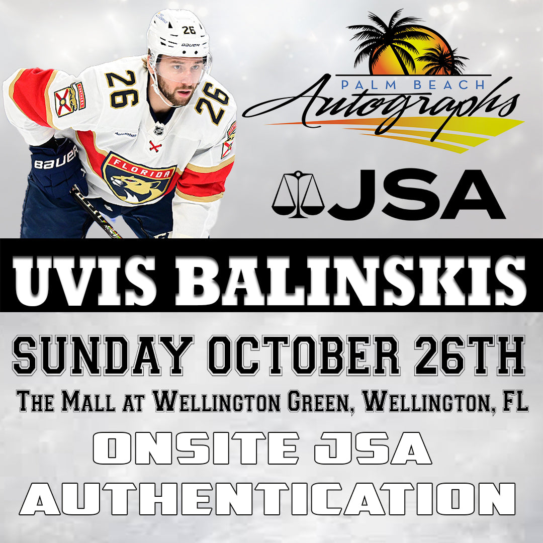 UVIS BALINSKIS AUTOGRAPH EVENT - Wellington (The Mall at Wellington Green) In-Store Public Signing - October 26th, 2025