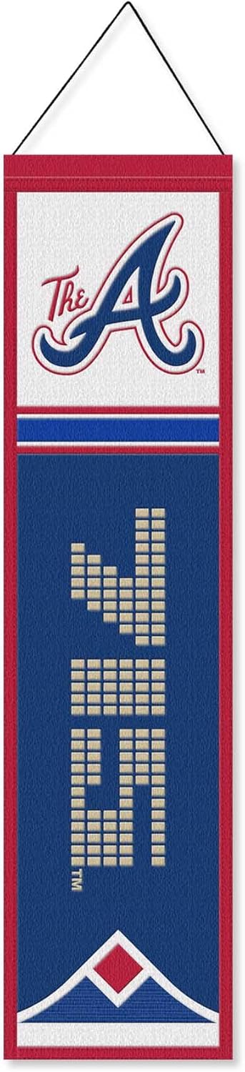 Atlanta Braves City Connect Wool Banner