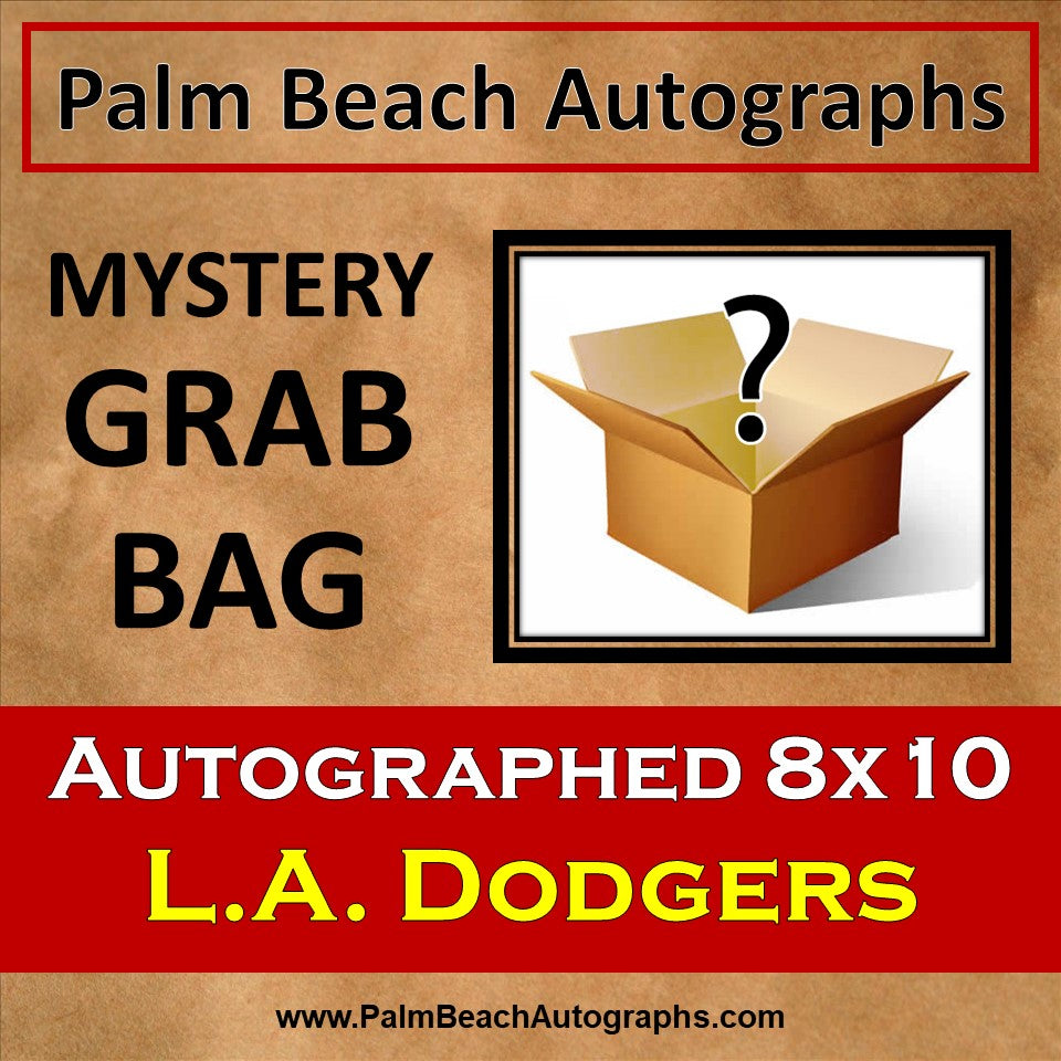 MYSTERY GRAB BAG - Los Angeles Dodgers Autographed 8x10 Photo