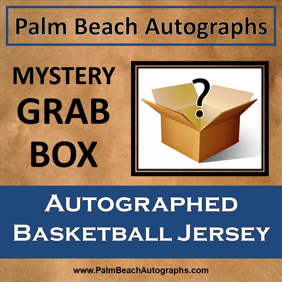 MYSTERY GRAB BOX - Autographed NBA Basketball Jersey