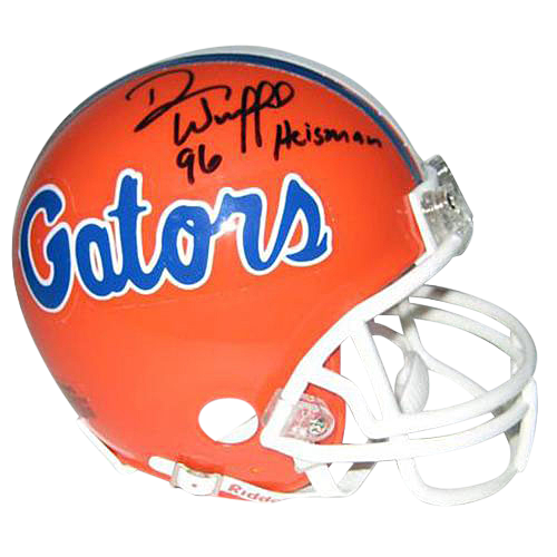 Danny Wuerffel Autographed Florida Gators Mini Helmet w/ 