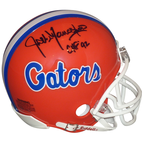 Jack Youngblood Autographed Florida Gators Mini Helmet w/ "CHOF 92"