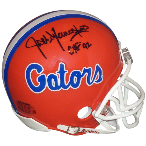 Jack Youngblood Autographed Florida Gators Mini Helmet w/ "HOF 01"