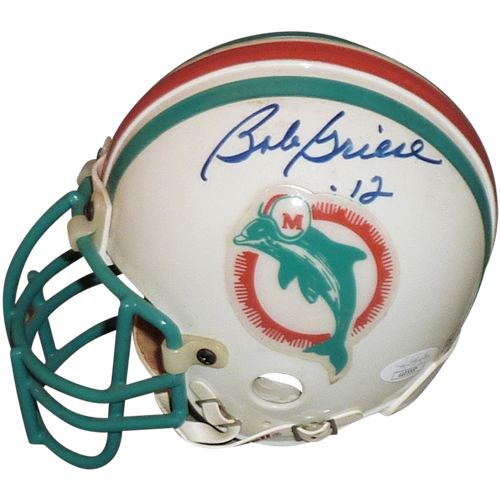 Bob Griese Autographed Miami Dolphins Mini Helmet