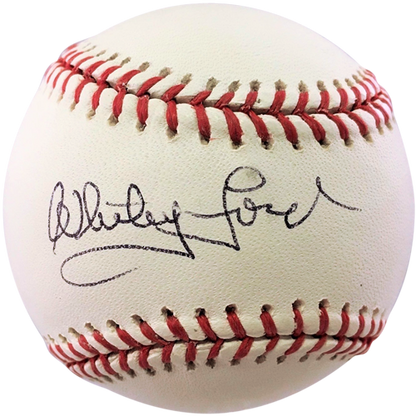 Whitey Ford Autographed MLB Baseball