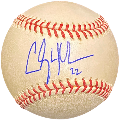 Clayton Kershaw Signed OMLB MLB Authentication Autograph Baseball Dodgers