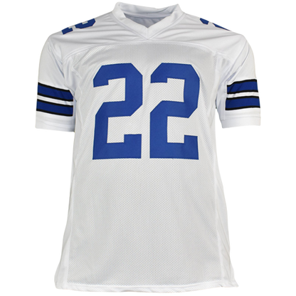 Emmitt Smith Autographed Dallas Cowboys (White #22) Jersey