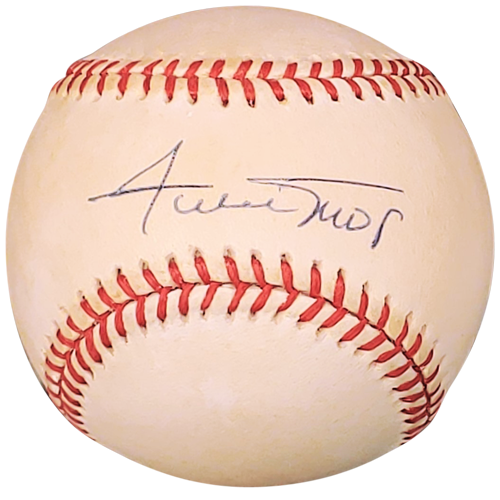 Willie Mays Autographed MLB Baseball - JSA Letter