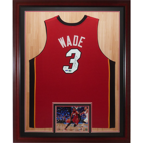 Dwyane Wade Signed Miami Heat Jersey (Fanatics Hologram