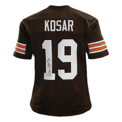 Bernie Kosar Autographed Cleveland (Brown #19) Custom Jersey - JSA