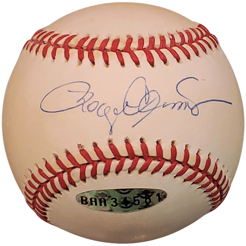 Roger Clemens Autographed MLB Baseball - UDA Upper Deck