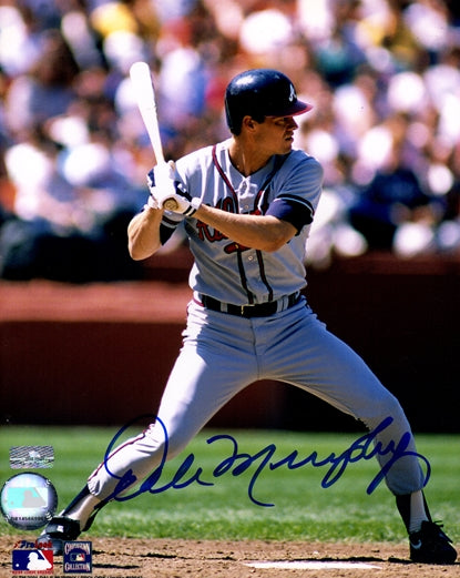 Dale Murphy Autographed Atlanta Braves (Action) 8x10 Photo